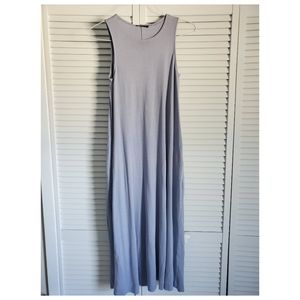 Zara Minimal Blue Grey Long dress
